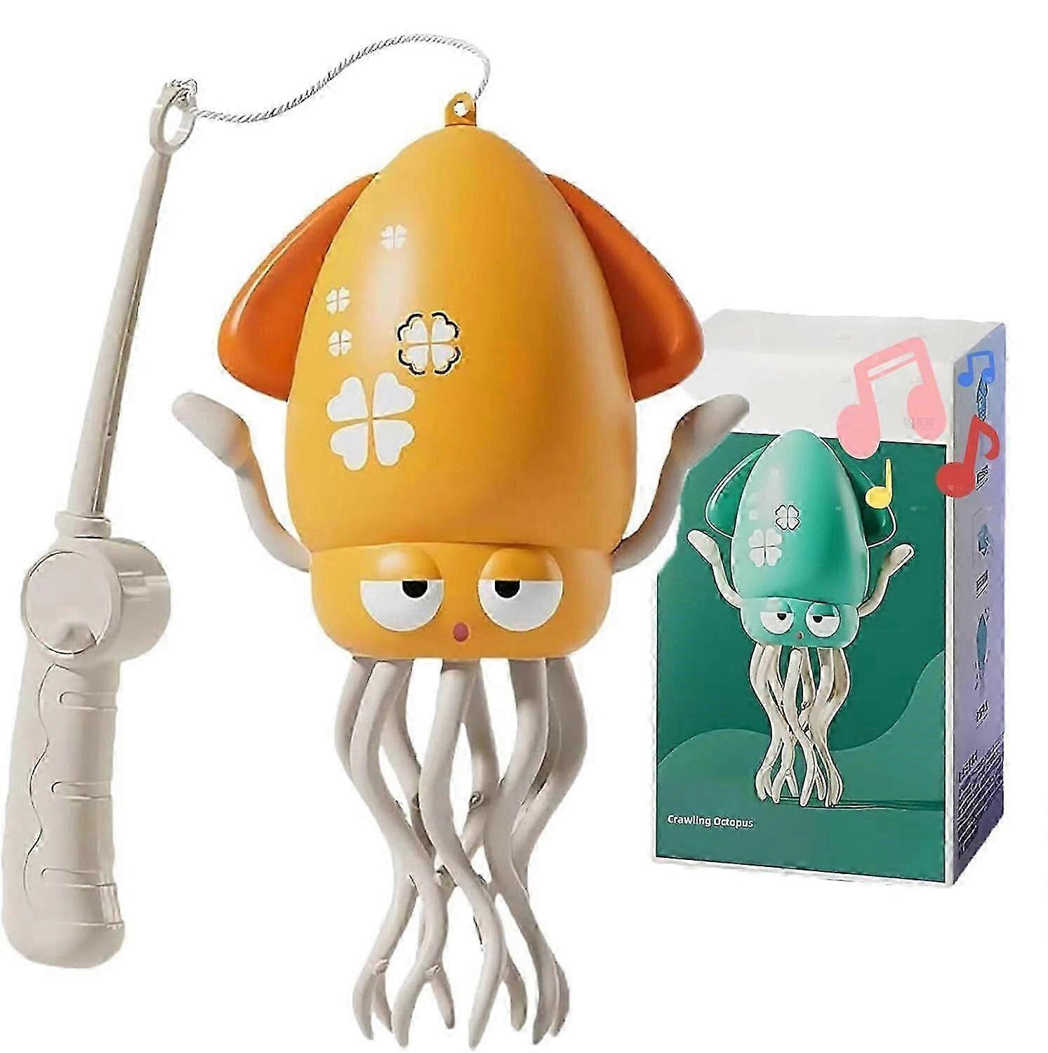 Electric Automatic Obstacle Avoidance Octopus, Interactive Auto-Dance Octopus 2025