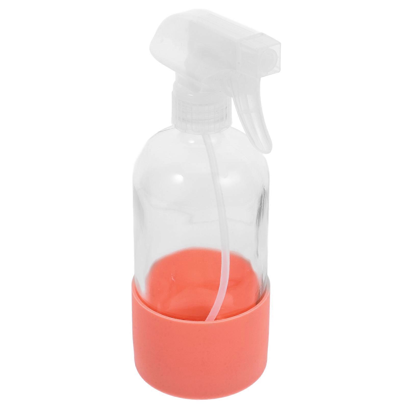 Empty Glass Silicone Spray Bottle Refillable Container for Home Use