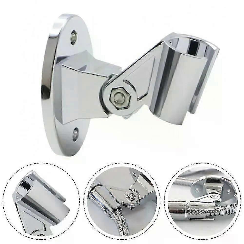 Universal Shower Head Holder Wall Mounted Adjustable Shower Bracket Handheld Sprayer Fixed Base Support Bathroom Accessories