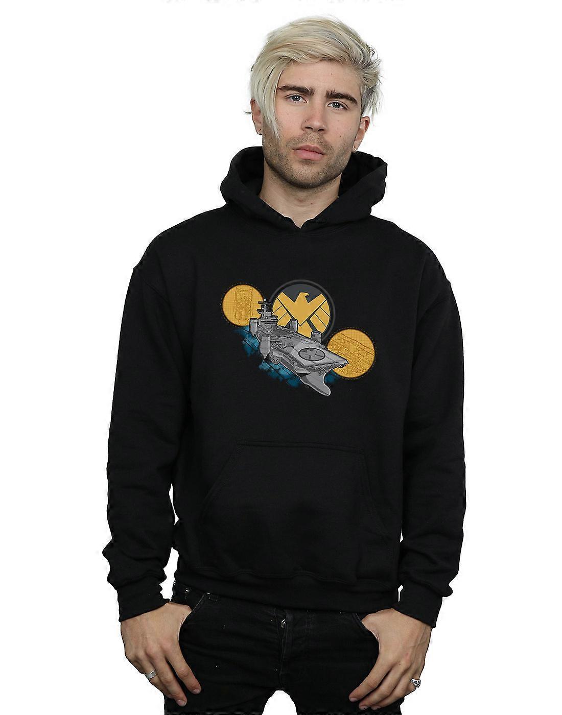 Marvel Herren S.H.I.E.L.D. Hellicarrier Hoodie