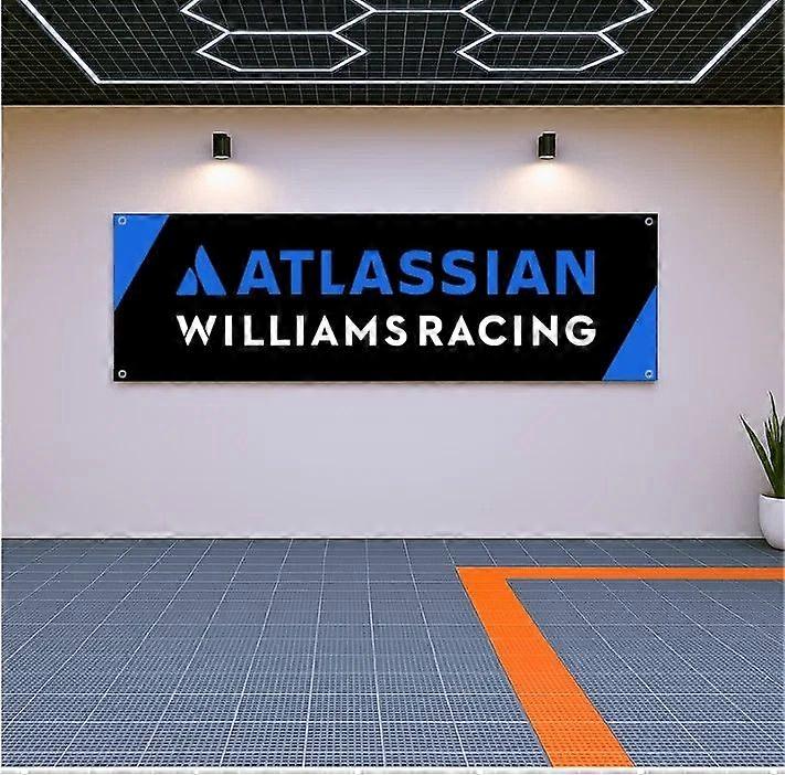 Atlassian Williams Racing-flagg QQ 0049