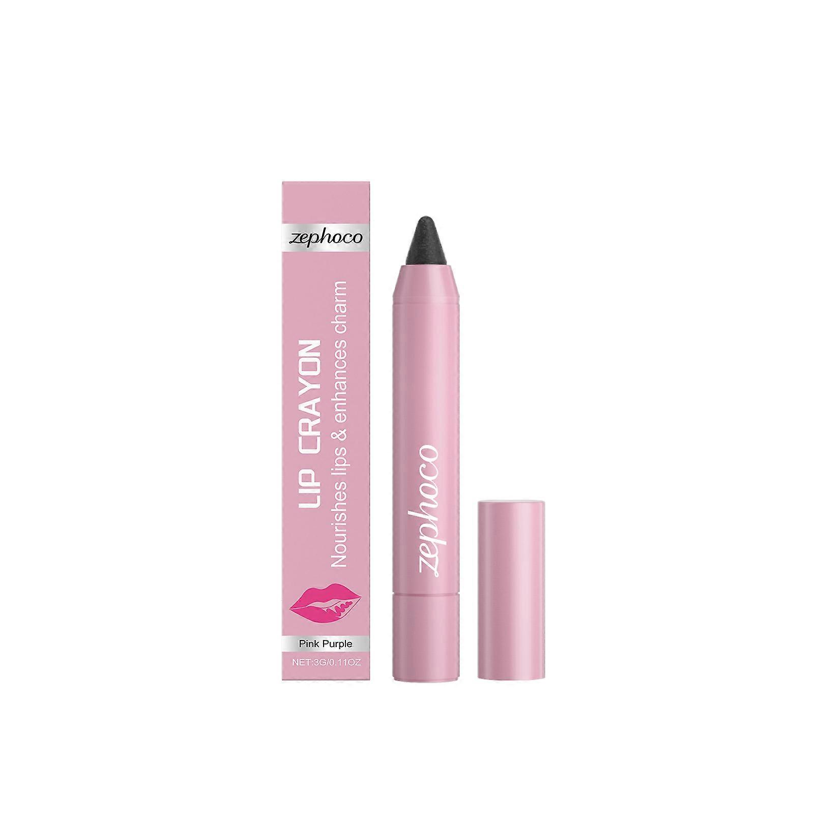 Long-Lasting Velvet Lip Gloss Pen (Light Purple)