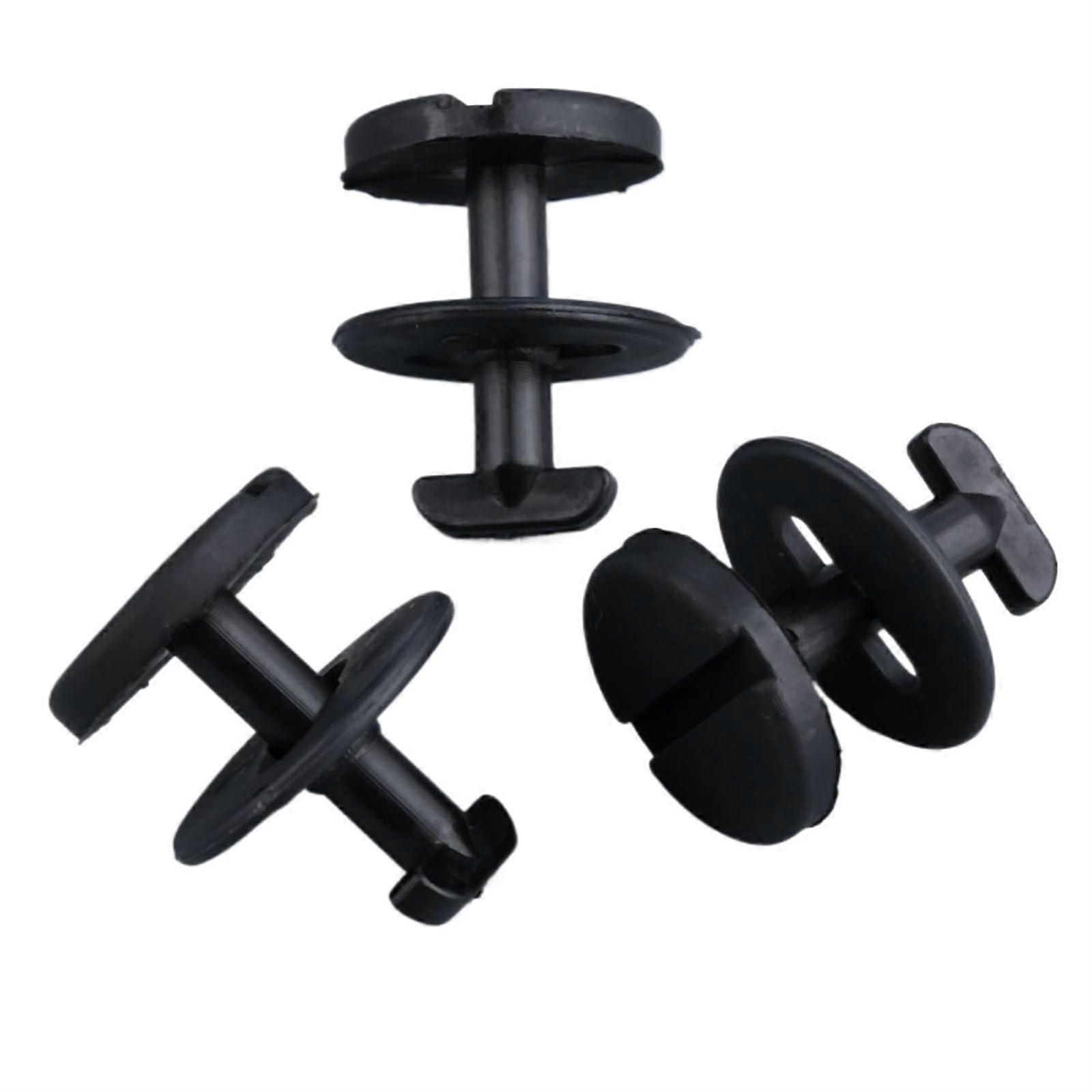 50pcs Car Floor Mat Clips with Washers, Plastic Retainers for BMW E36 E46 E38 E39 Secure Hold