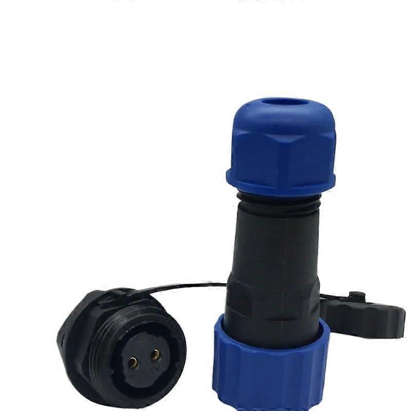 IP68 Waterproof Electrical Connector 5 Pin SP13 Series Outdoor Panel Mount Wire Socket