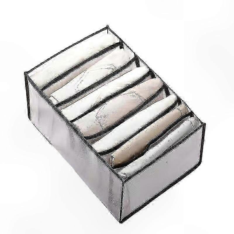 Foldable Mesh Drawer Organizer for Pants and Jeans Storage Solution