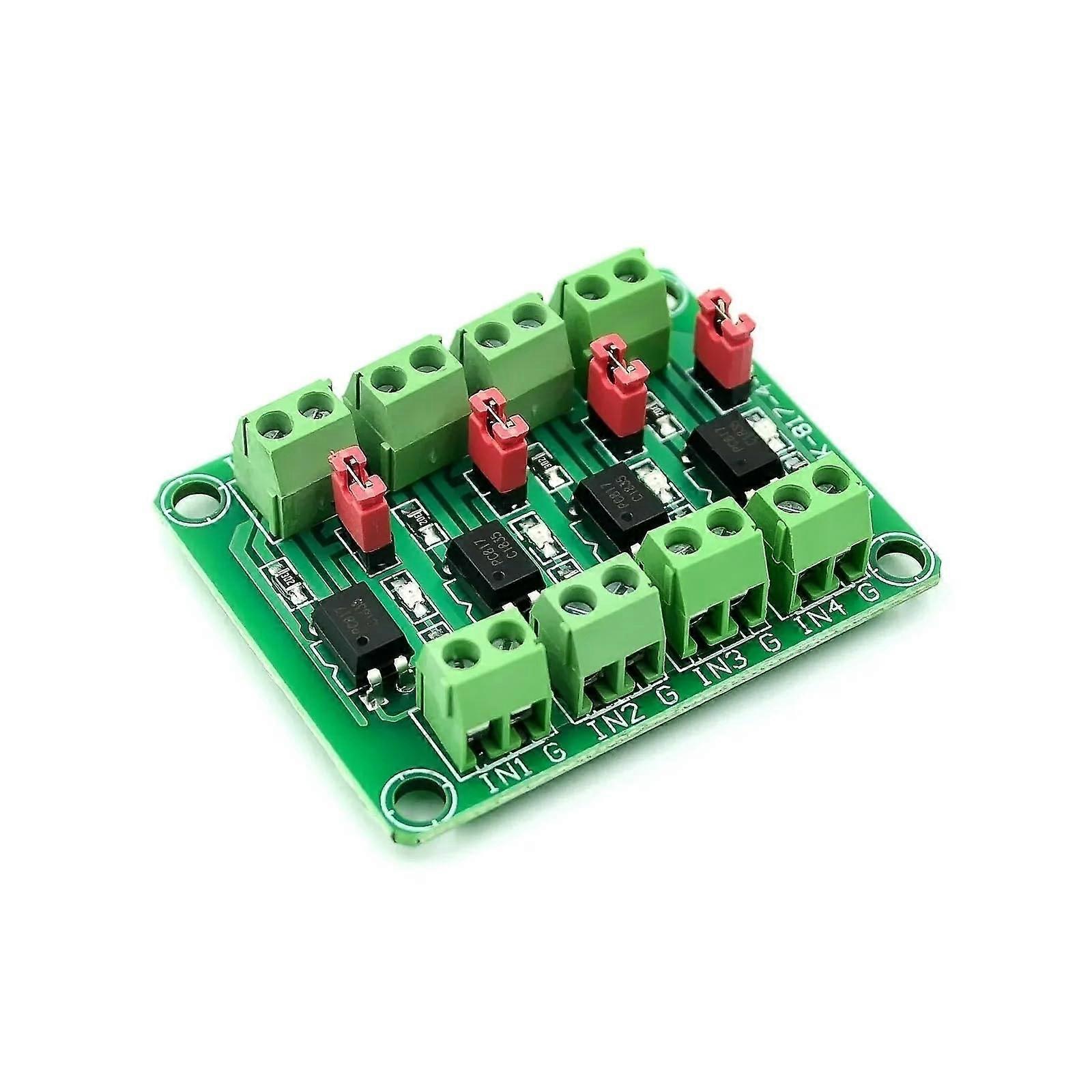 Optocoupler Isolation Module 8 Channel Board 3.3V 5V to 24V Voltage Converter for Motor Control