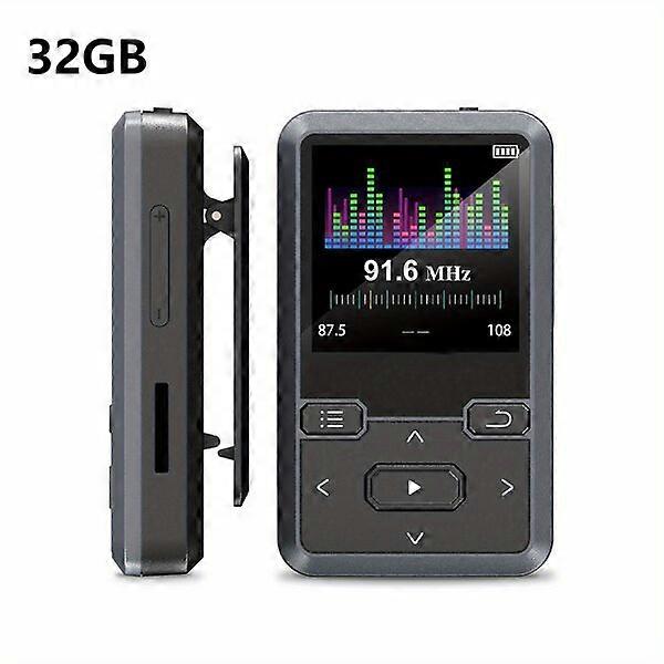 MP3 Player USB-C Charging Pedometer Camping Portable Player