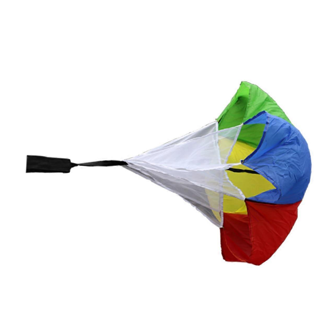 Speed Training Parachute for Running Resistance with Durable Mesh Panel and Colorful Athletic Design