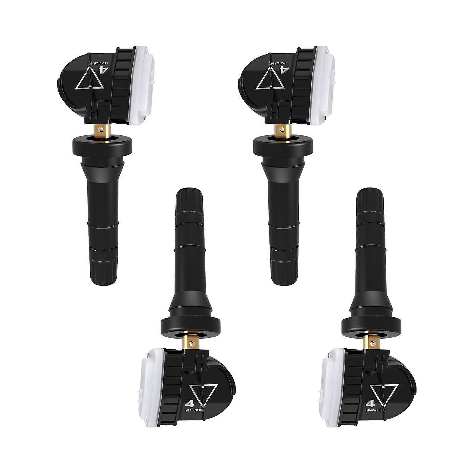 433MHz TPMS Sensor 4 Pack Direct Fit for Chevy GMC Cadillac Buick  13589601 Restore Function
