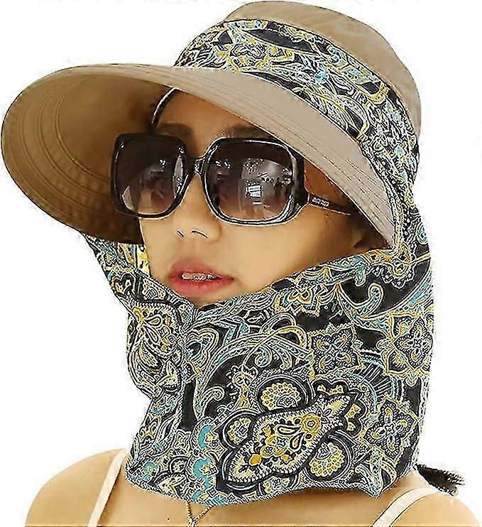 Foldable, formable, extra large, reversible sun hat, UPF 50+, beach sun hat