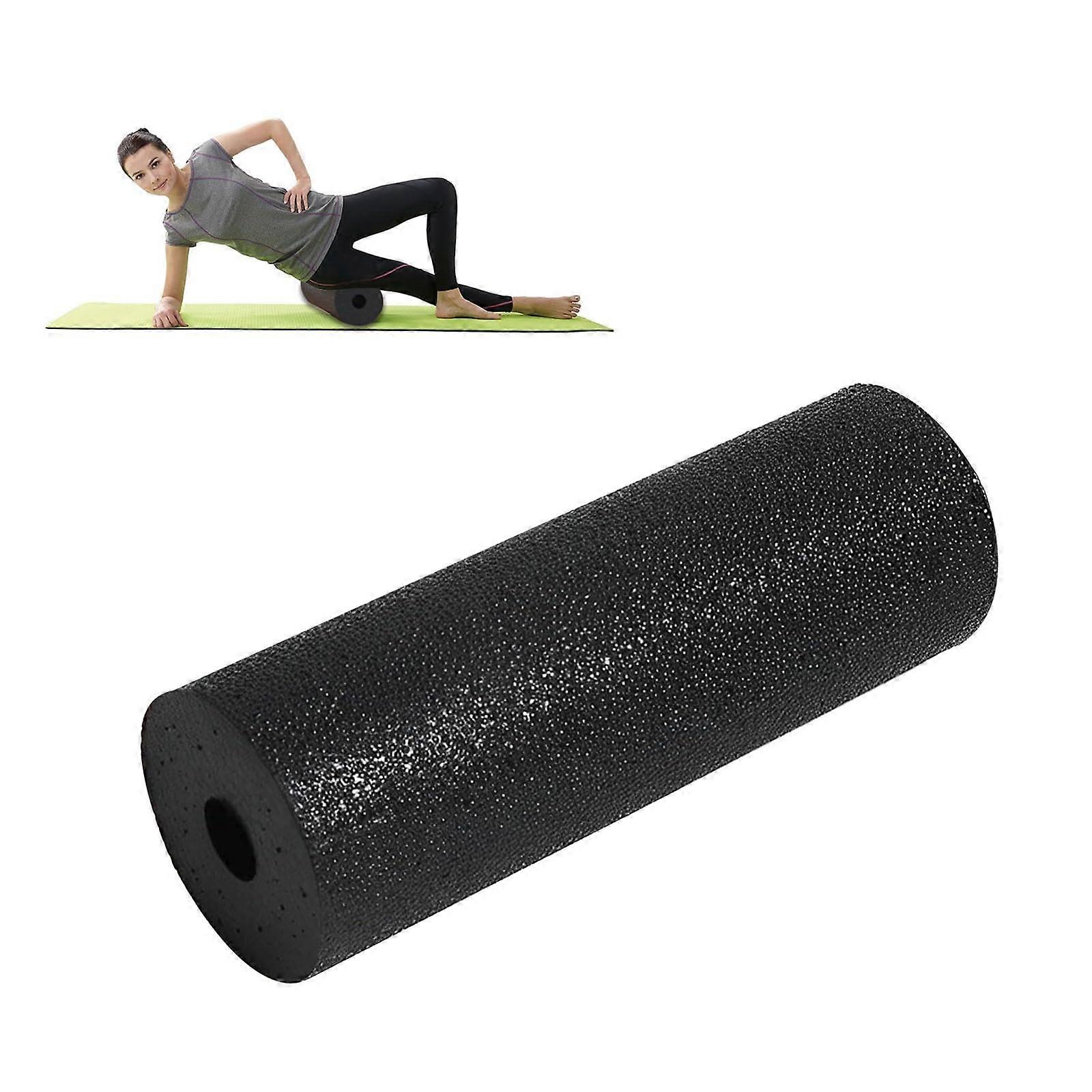 Mini Foam Roller for Deep Tissue Massage and Myofascial Release, Compact 5.9 Inch Black Density EPP