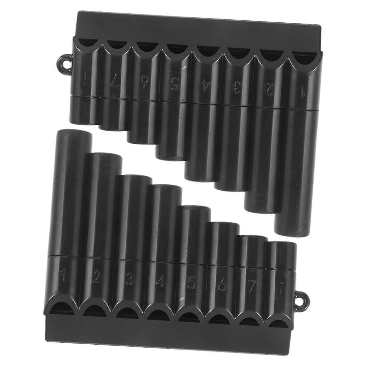 Pan Flute Set 8 Hole BeginnerFriendly for Students Learning and Performance Compact Easy Carry