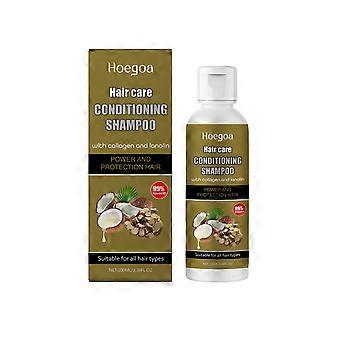Hoegoa Herbal Shampoo - Gentle Cleansing Keeps Scalp Fresh Hydrating Moisturizing