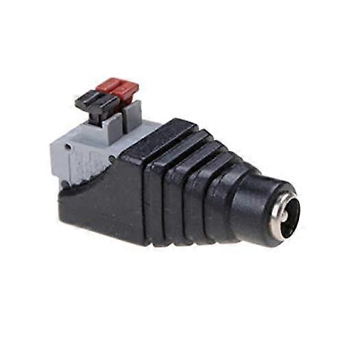 CCTV DC Power Connector Female Plug Adapter for Security Camera Secure Cable Connection