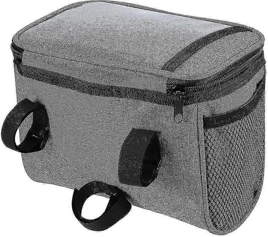 Bicycle Handlebar Bag Isolated Front Pocket Mtb Handlebar Bag