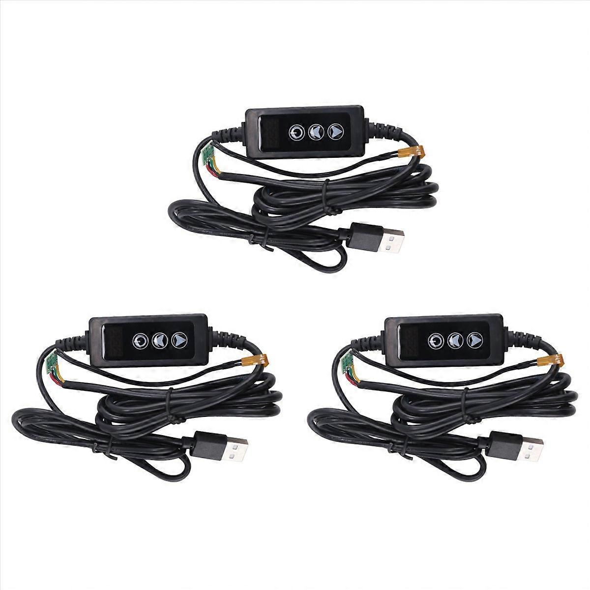  USB Mini Thermostat Switch LED Digital Control DC 5-24V 12V