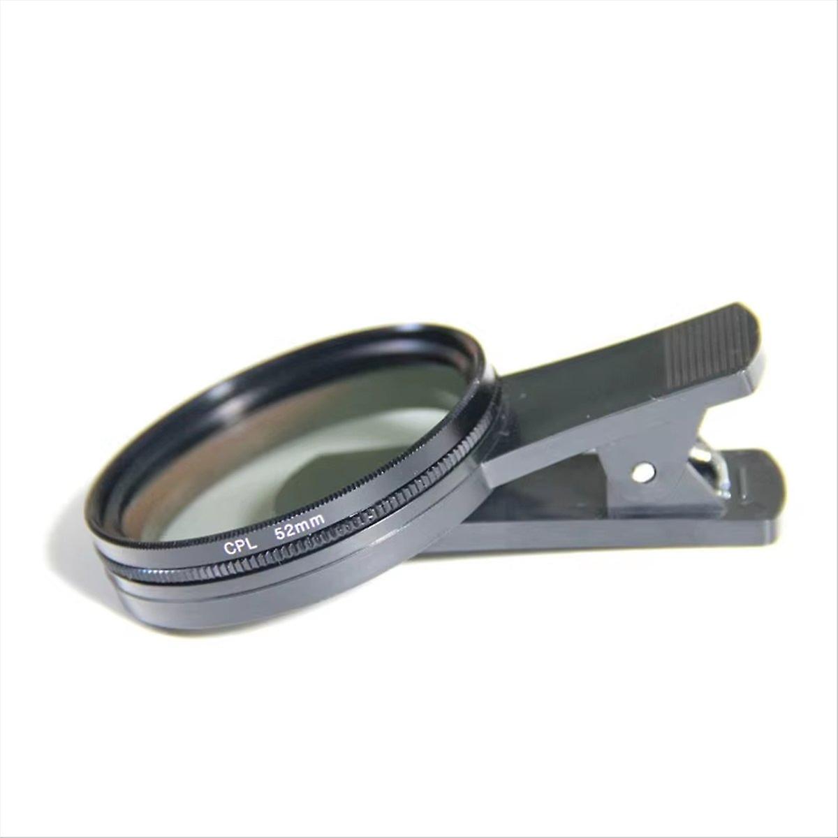 52MM Circular Universal Portable Polarizer Camera Lens CPL