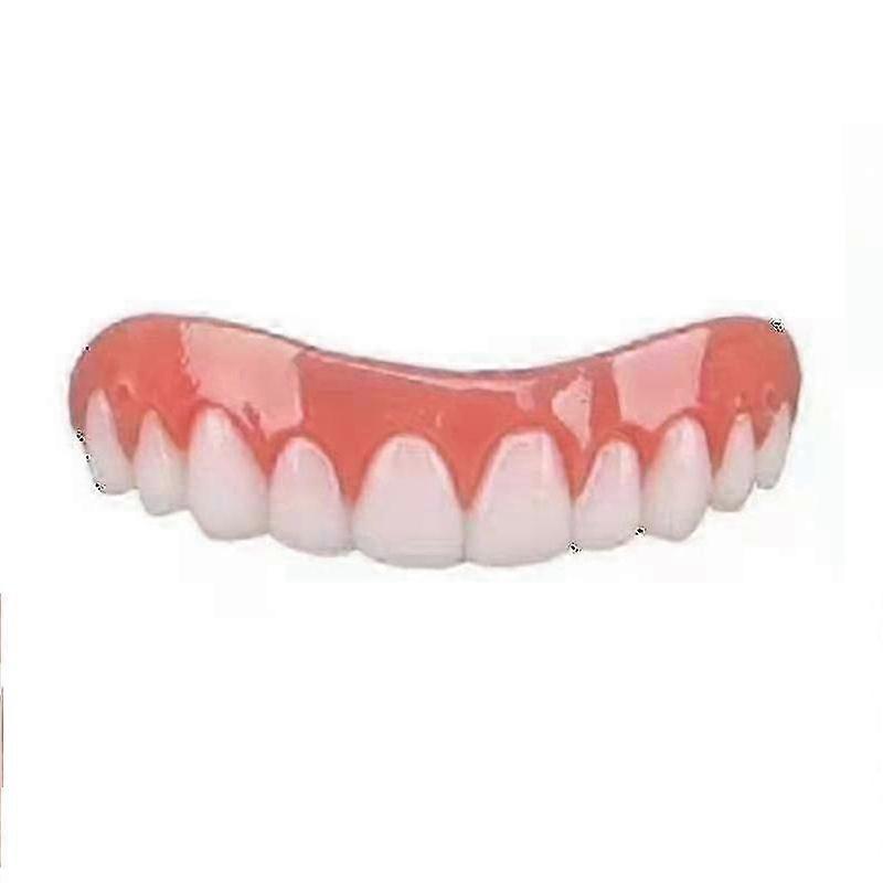 Denture Set Upper Lower Jaw Comfortable Fit Teeth