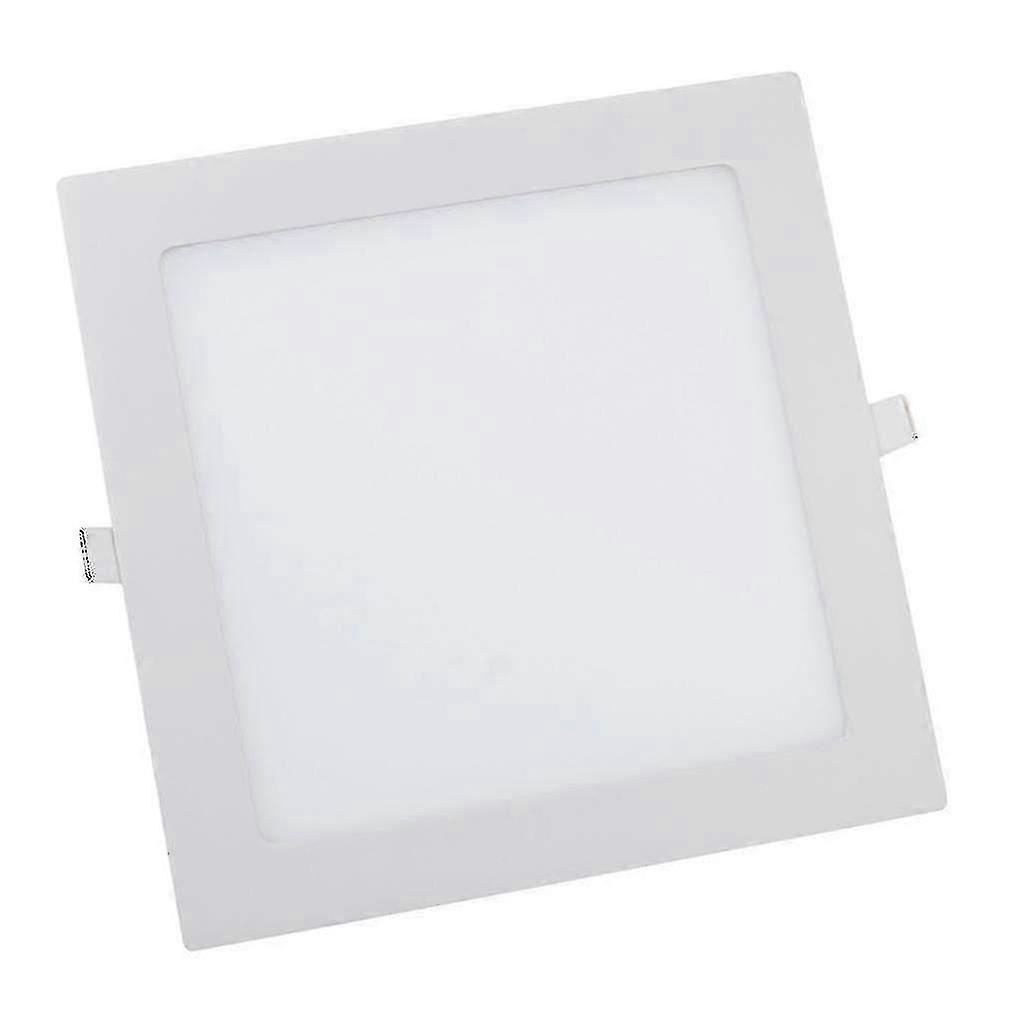 Recessed Square 18W LED Panel Light, Cool White Downlight Compatible with AC