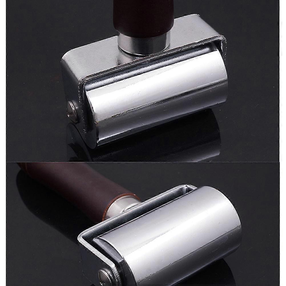 Leathercraft Roller Pressing Tool for Crafts Making