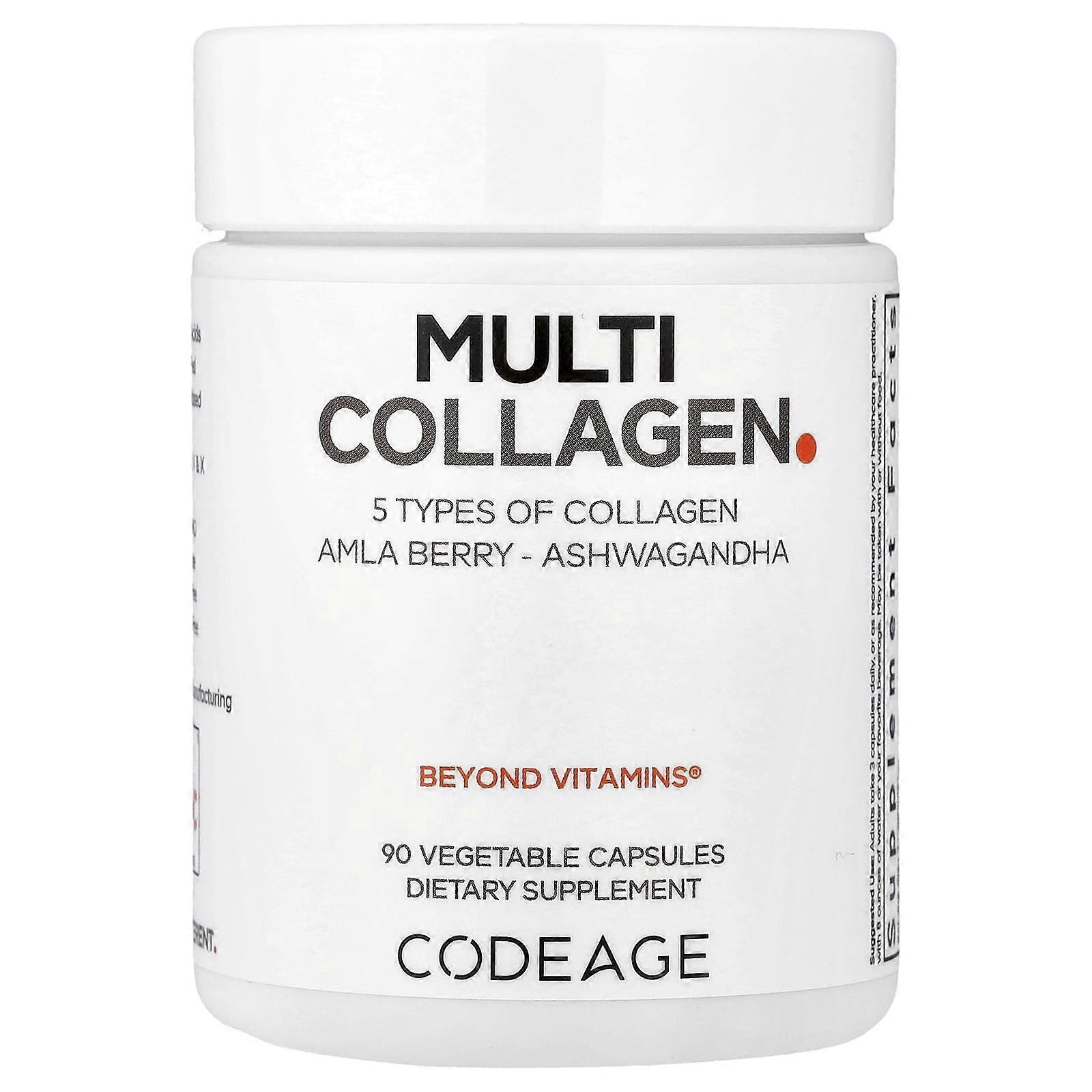 Codeage, Multi Collagen, 90 Vegetable Capsules
