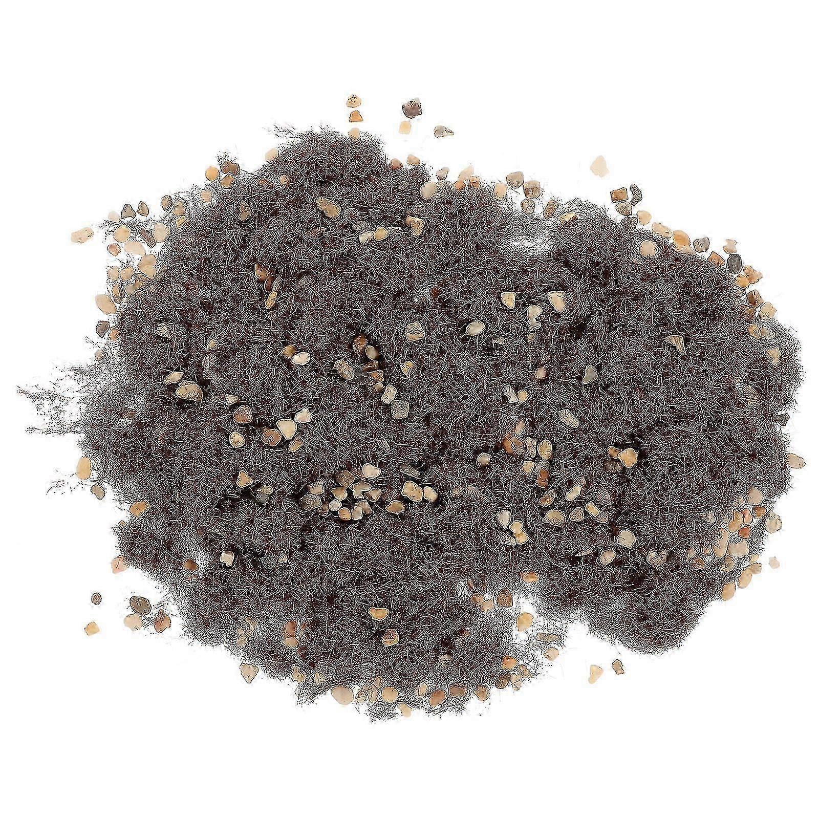 Static Grass For Crafting Model Train Micro Landscape Addition Brown Material 1Set