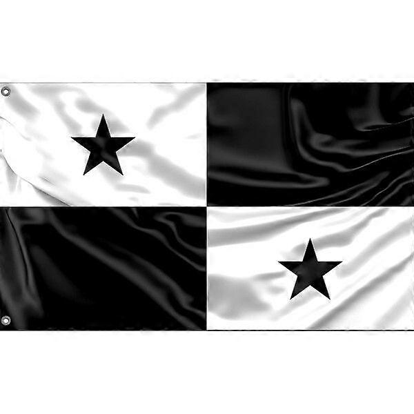 Black Panama Flag A0848
