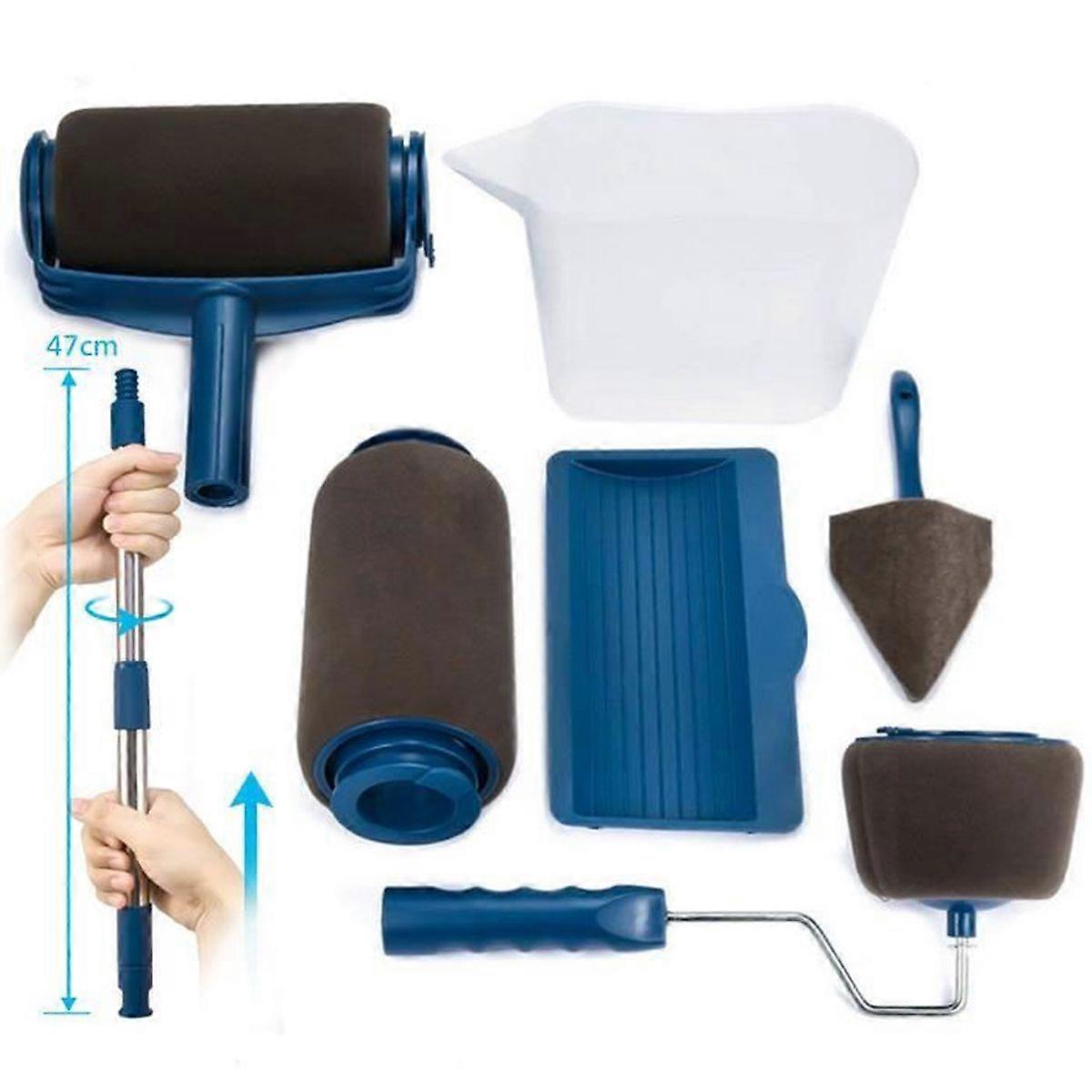 Paint Roller Kit - Professional Handle and Stitching, Multifunctional Decor