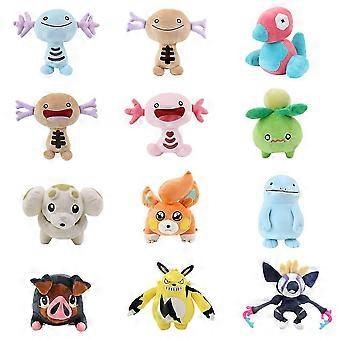 Paldean Wooper Grafaiai Fidough Plush Toy Sprigatito Lechonk Soft Stuffed Dolls -sz.13909