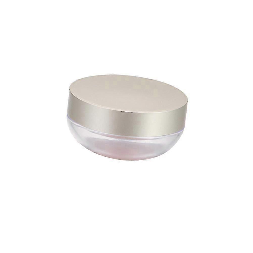 Cosmetic Case Portable Empty Powder Case for Storage with Double Layer