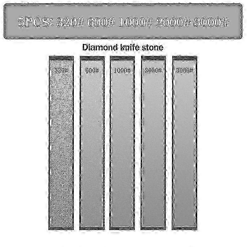 Replacement fixed-angle diamond sharpening stone system, SMTX sharpening bar Edition 1107