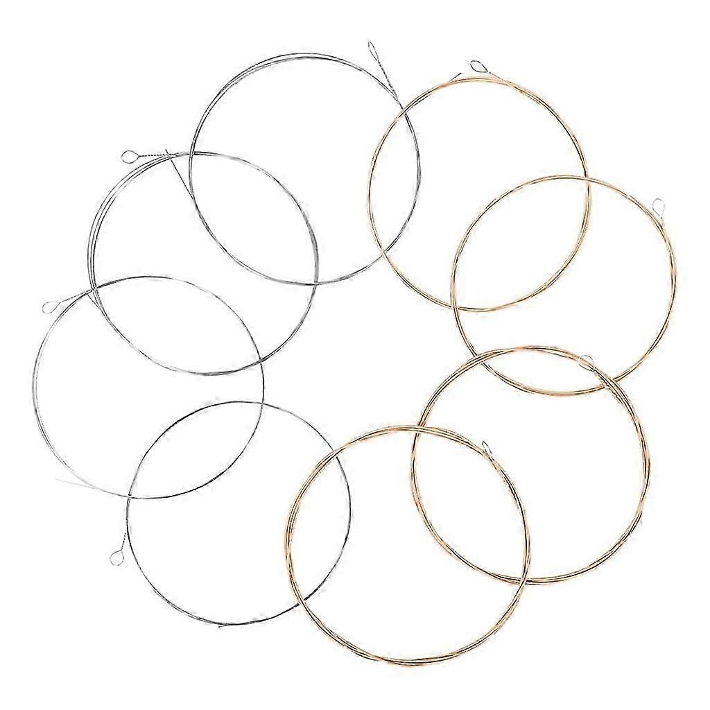 Mandolin Accessories Copper Alloy Winding Mandolin Strings Mandolin Part Set