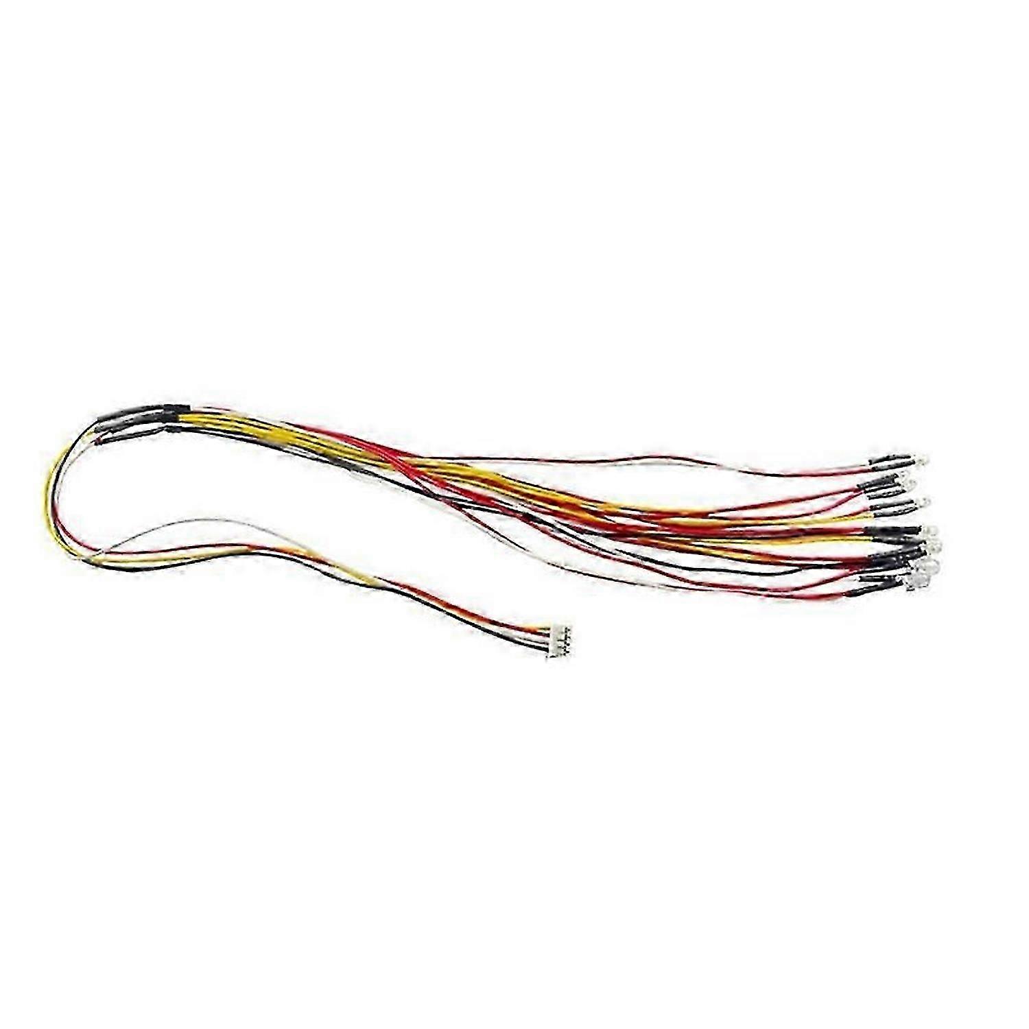 10 LED Light 2 Red 4 Yellow 4 White
