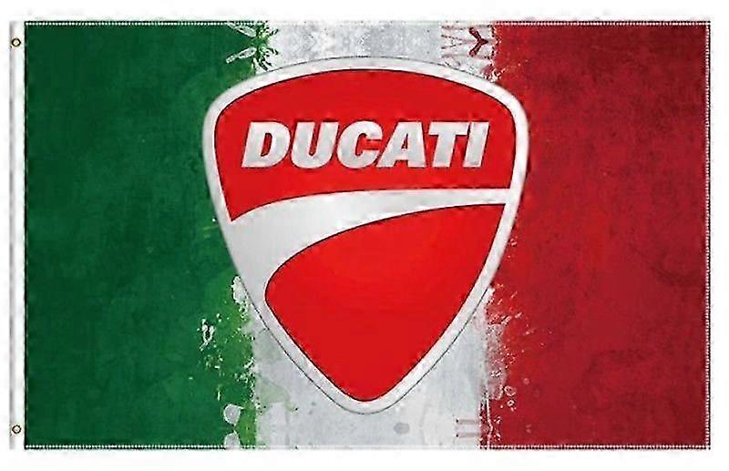 Ducati Corse trefarget flagg CC0188