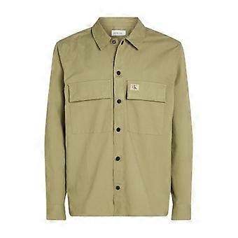 Calvin Klein Mens Cotton Overshirt