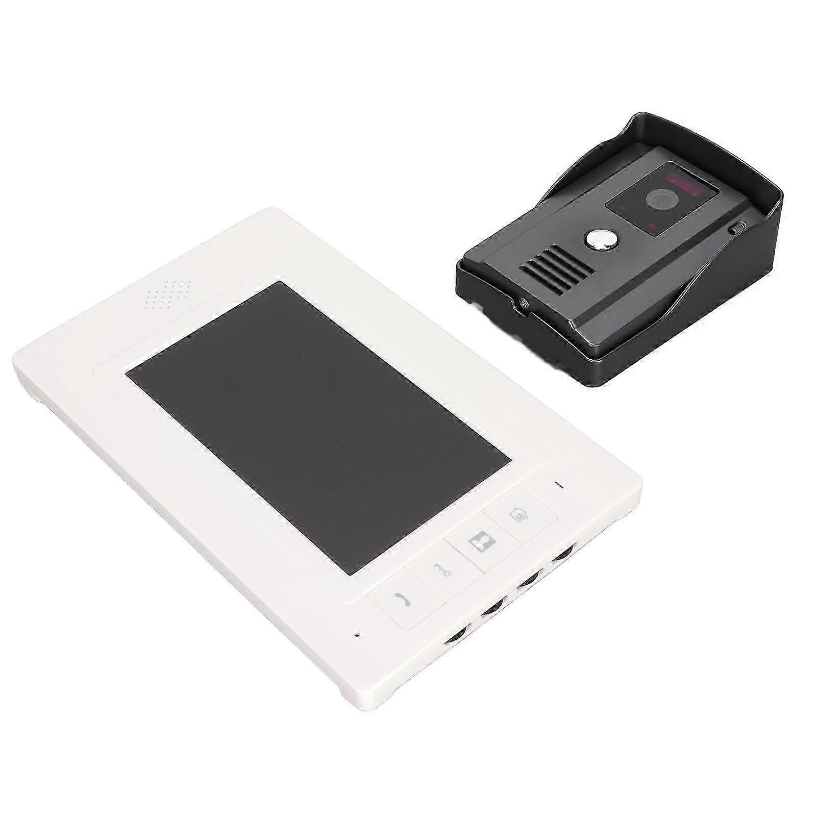 7 Inch Wired Video Doorbell Intercom System with Night Vision