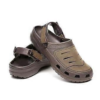 Bebetter Hommes Bogota Clog Platcompatiblem Chaussures Slip On Sandales Semelle Épaisse Glisser Chaussures Marron