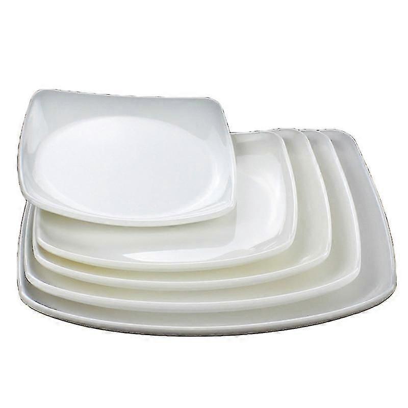 5pcs Kitchen Tableware, Square Plate