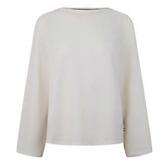 Jersey de punto gofrado unisex con cuello barco de la marca Boss