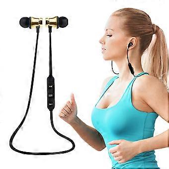 Magnetische In-ear Headset Draadloze Stereo Bluetooth 4.2 Muziek Auto Sport Headset