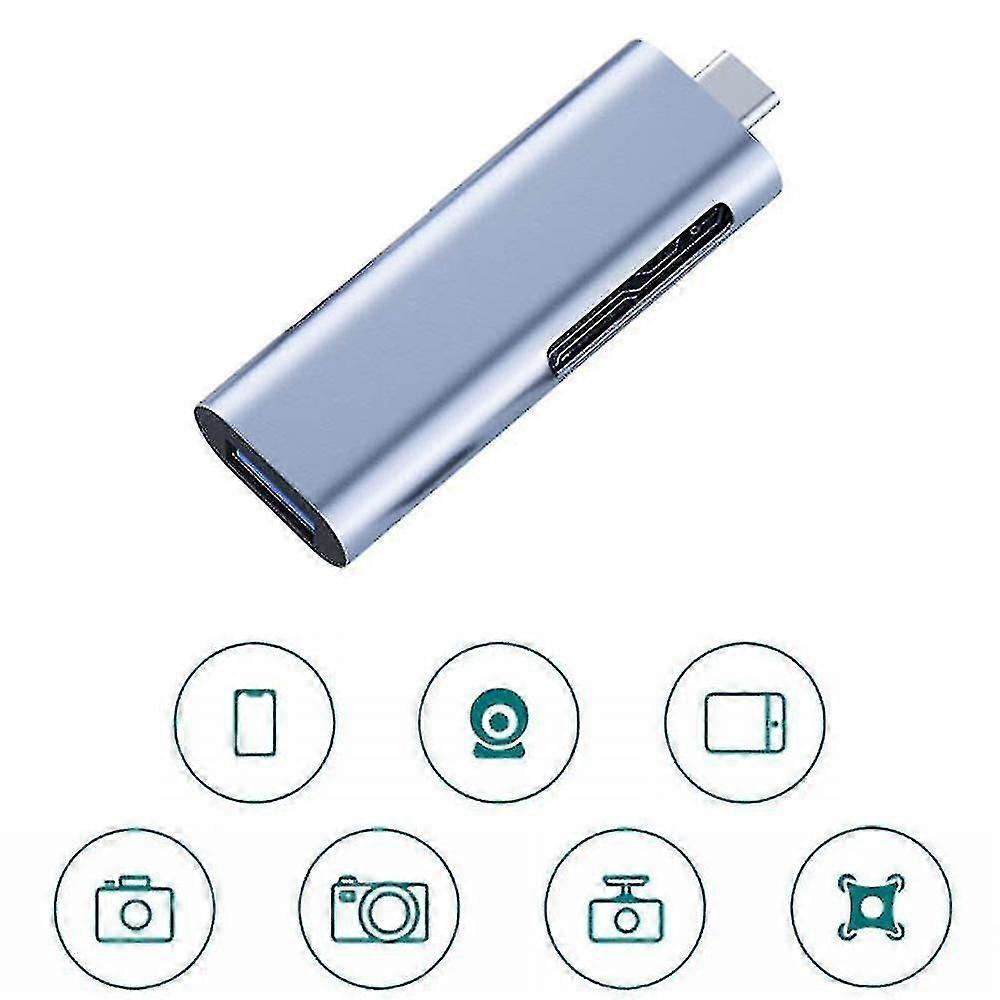 Type-c Microsd Card Reader With Usb 3.0,supports Micro Sd And Micro Sd Ft