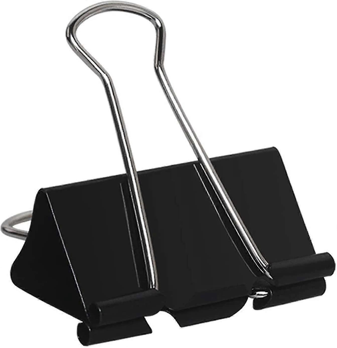 Extra Large Binder Clips 2 Inch Width For Officeblack10pcs