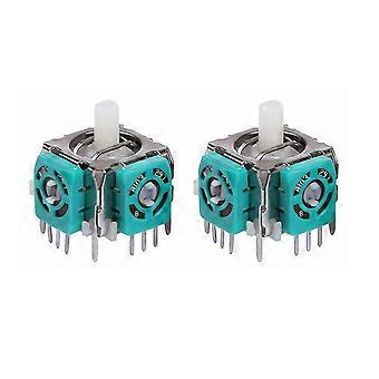 2 stuks Vervanging 3D Analoog Spel Joystick Reparatie Accessoire Compatibel PS2 PS3 X-BOX 360