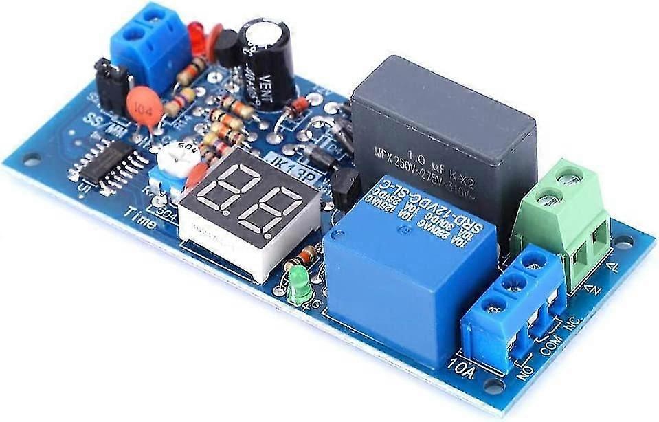 Ac220v Switch Relay Module, Output, Adjustable Delay Relay, Delay Delay Delay Relay (1~99sec/1~99mins)
