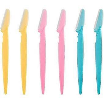 Face Safety Eyebrow Razor - Exfoliërende Dermaplaning Tool voor dames en heren roestvrij staal