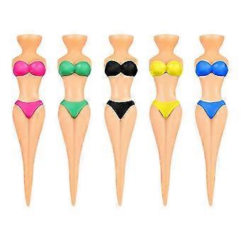 5Pcs Plastic Golfs Tee Bikini Ladies Golfs Tee Bikini Women Golfs Tees Small Golfs Tees Small Golfs Tees