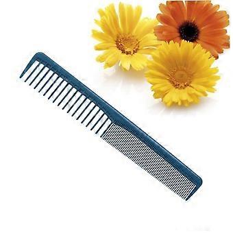 Professional Blue Barber Comb with Anti Static Coarse to Fine Teeth for Home and Salon Styling