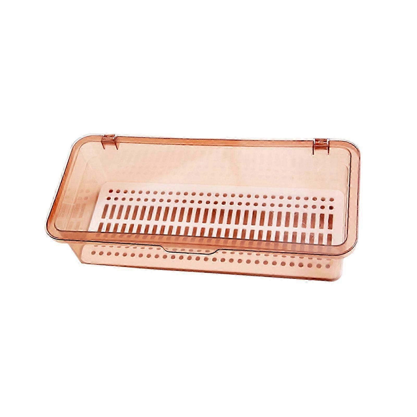 Ventilated Chopsticks Organizer | Dustproof Lid | Quick Drying Kitchen Storage Box