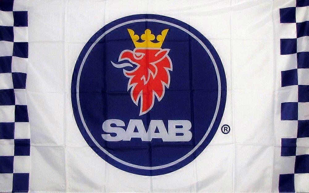 SAAB DRAPEAU À DAMIER YA0059