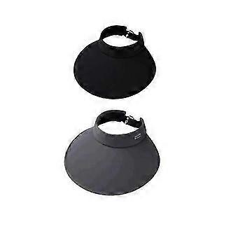 Paquete de 2 viseras para casco de equitación, viseras para casco de montar a caballo, sombreros de playa con visera de ala ancha